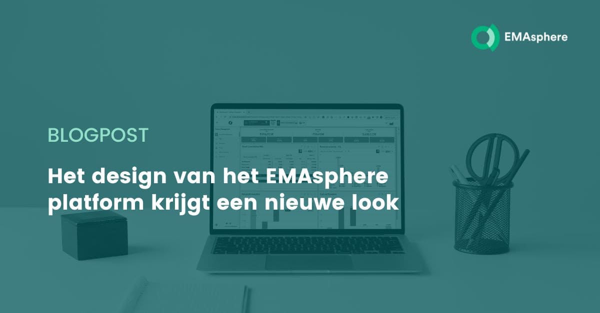 Het design van het EMAsphere platform krijgt een nieuwe look