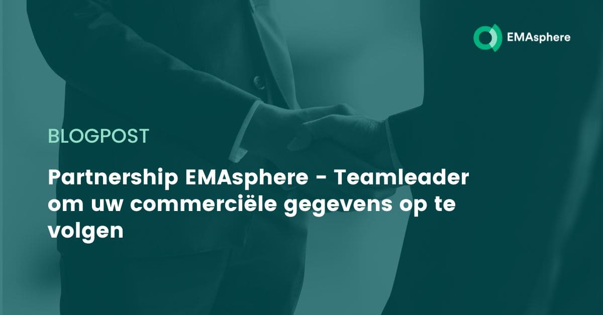 Partnership EMAsphere - Teamleader om uw commerciële gegevens op te volgen