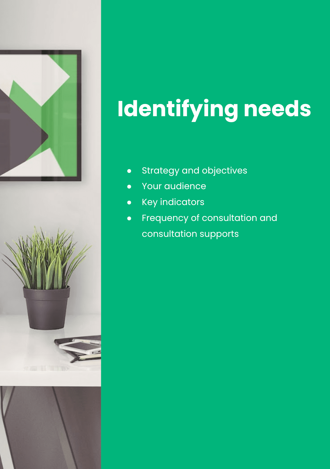 Identifying needs