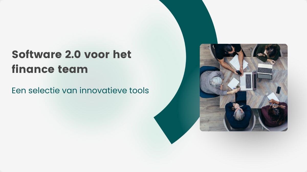 Software 2.0 van het finance-team