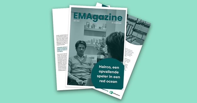 Cover EMAgazine over Hairco