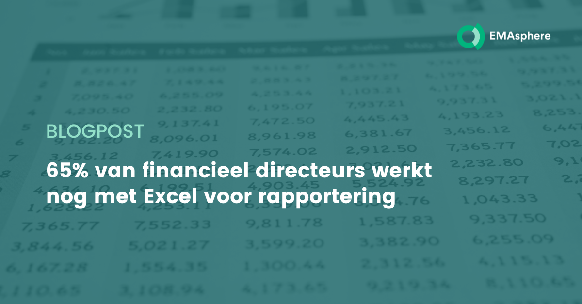 65% van financieel directeurs werkt nog met Excel voor rapportering