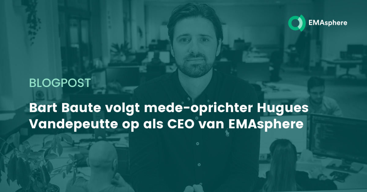 Bart Baute volgt mede-oprichter Hugues Vandepeutte op als CEO van EMAsphere