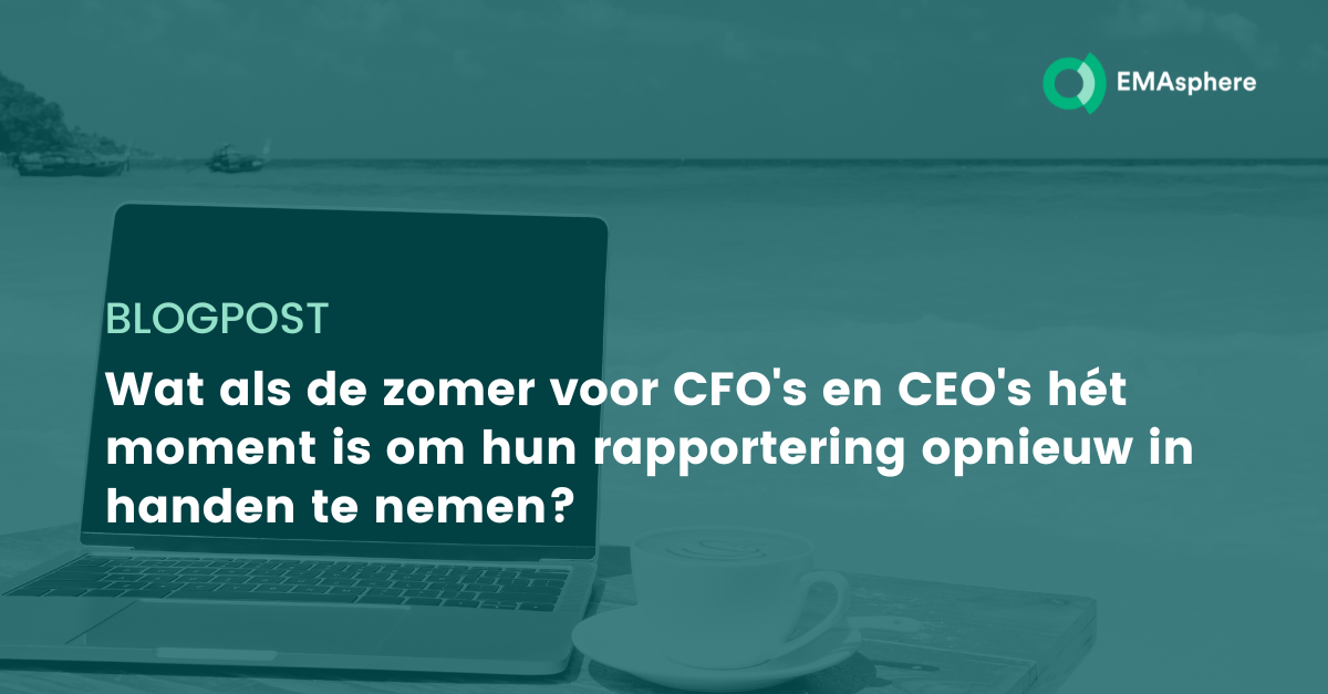 CFO's en CEO's hét moment is om hun rapportering