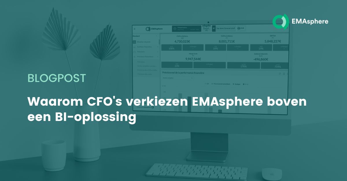 Waarom CFO's EMAsphere verkiezen boven een BI-oplossing